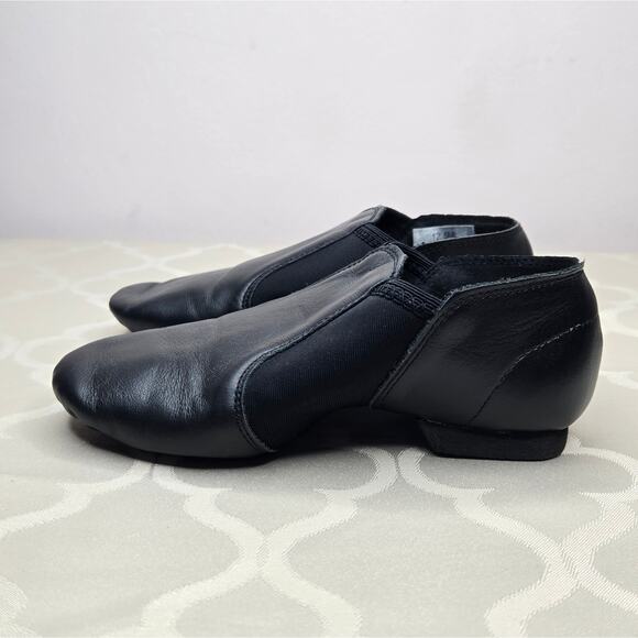 STELLE Black Leather Split Sole Jazz/Contemporary Dance Shoes Size 12.5 ML - Picture 4 of 9